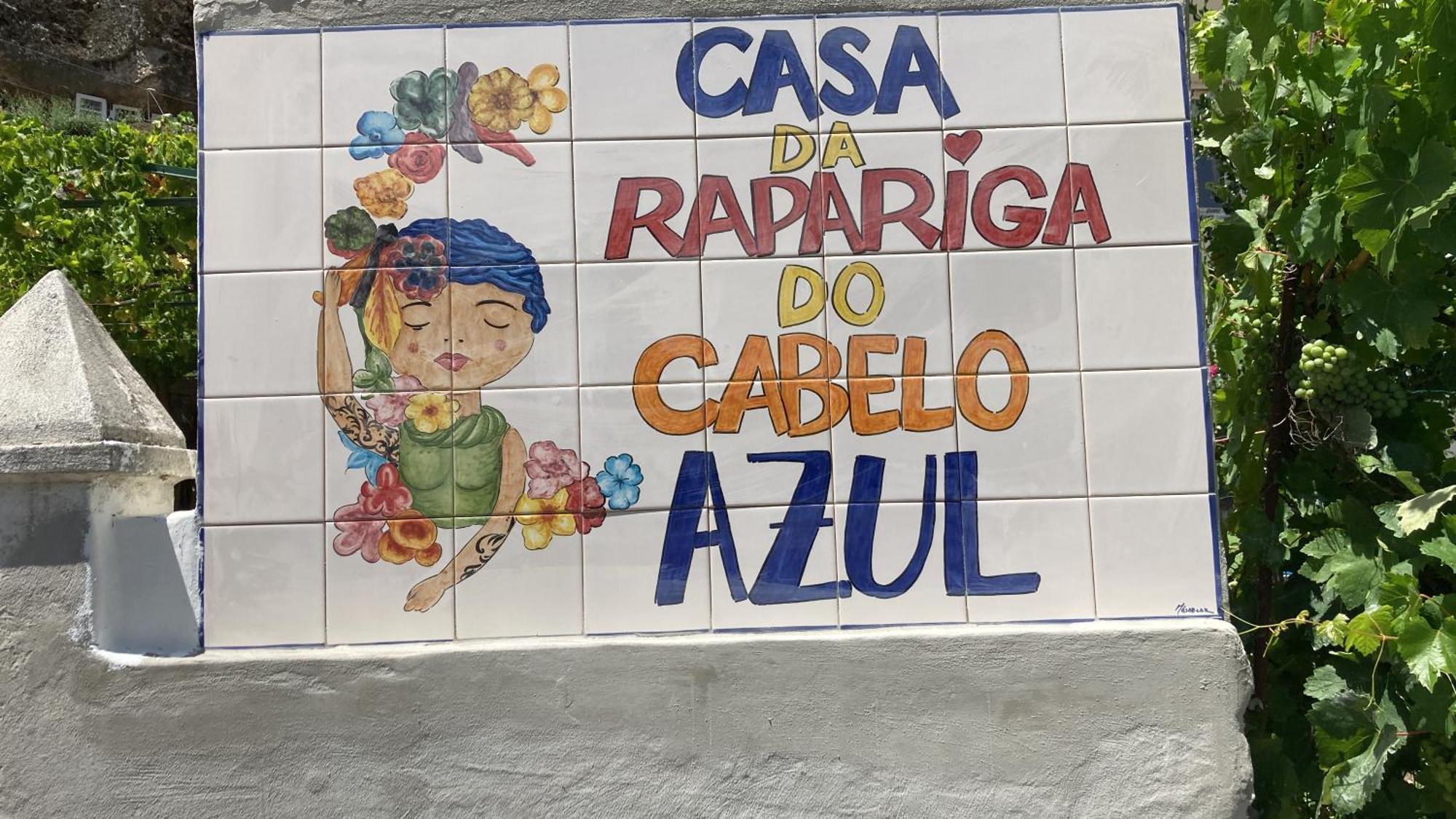 만테이가스 A Casa Da Rapariga De Cabelo Azul 아파트 외부 사진